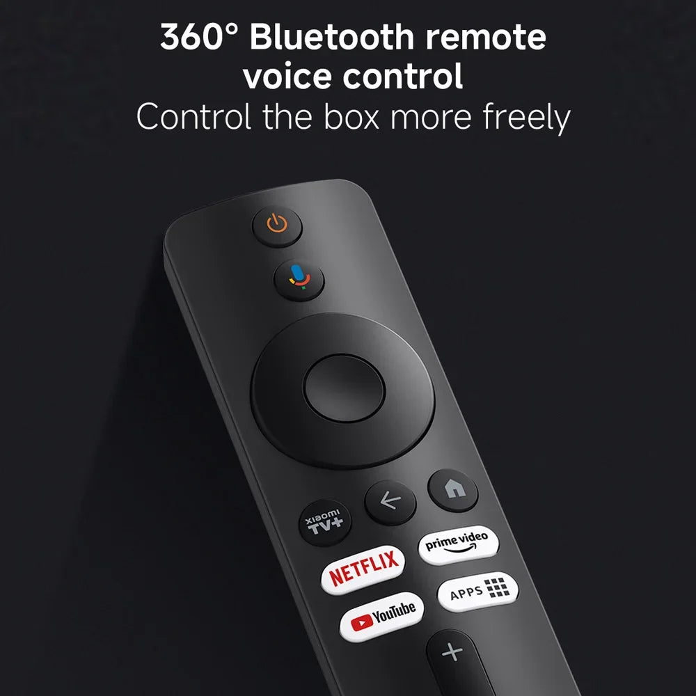 Global Version Xiaomi TV Box S 3rd Gen 4K Ultra HD 2G 32G WiFi BT5.2 Google TV Cast Netflix Smart TV Box Media Player