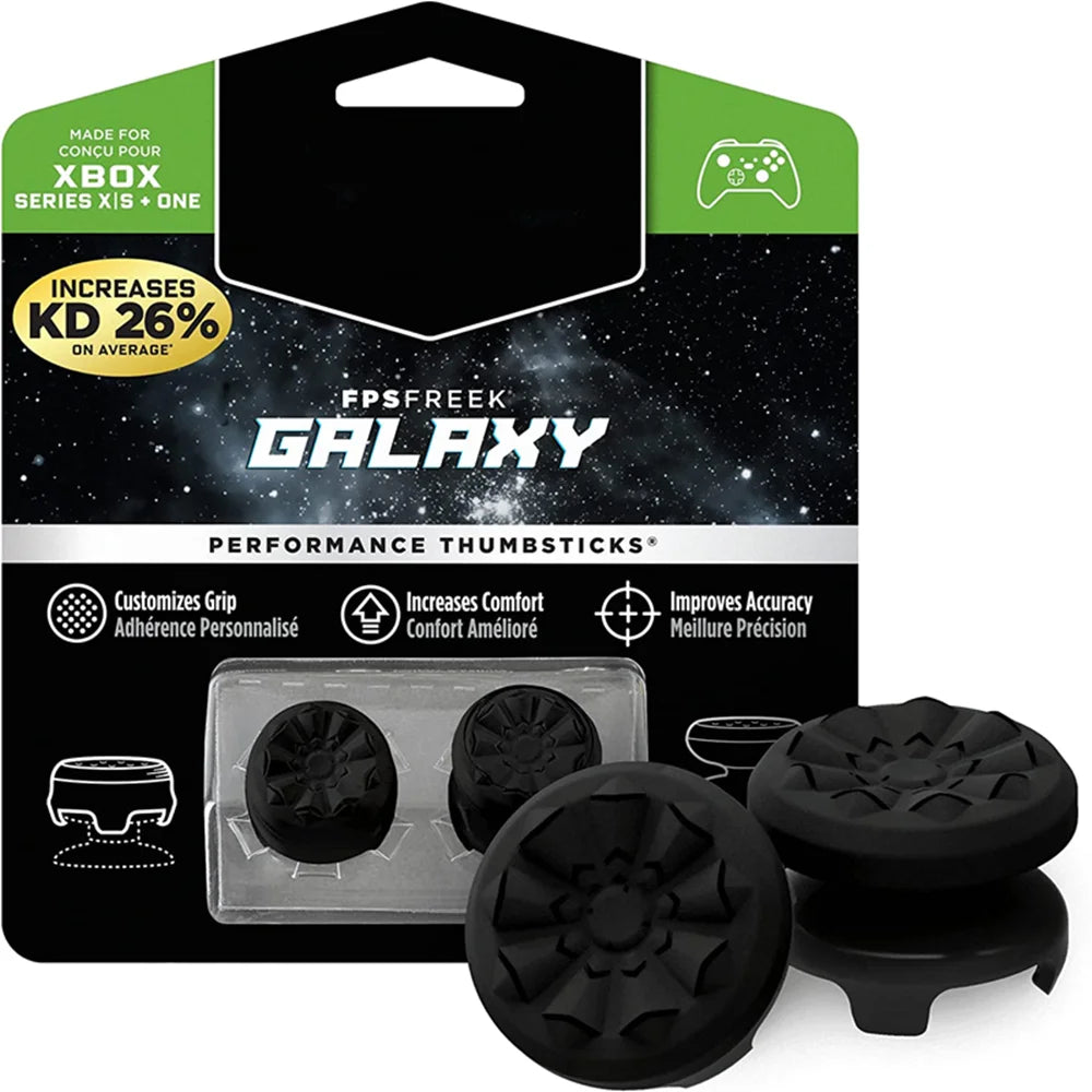 Freek Galaxy Performance Thumb Grip Caps Silicone Analog Stick Caps Cover for Xbox Series X/S Controller High-Rise Silicone cap