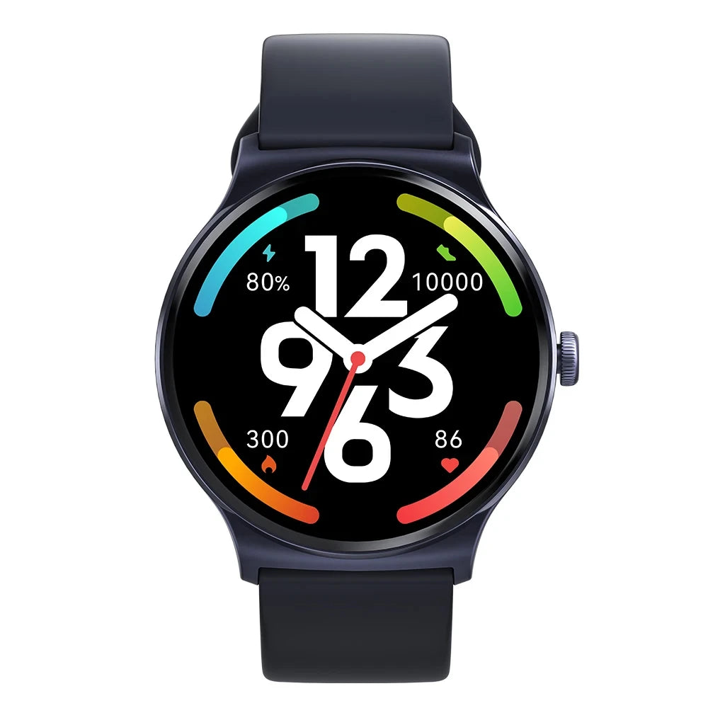HAYLOU Solar Lite Smart Watch 1.38" HD Display Bluetooth 5.3 Voice Calling SpO2 Heart Rate Monitor 20 Days Endurance Smartwatch