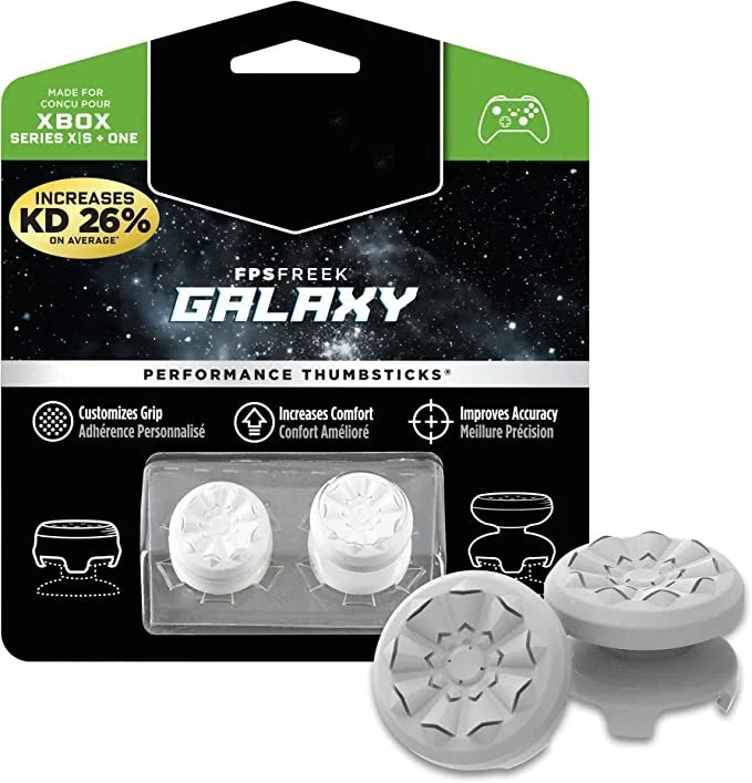 Freek Galaxy Performance Thumb Grip Caps Silicone Analog Stick Caps Cover for Xbox Series X/S Controller High-Rise Silicone cap