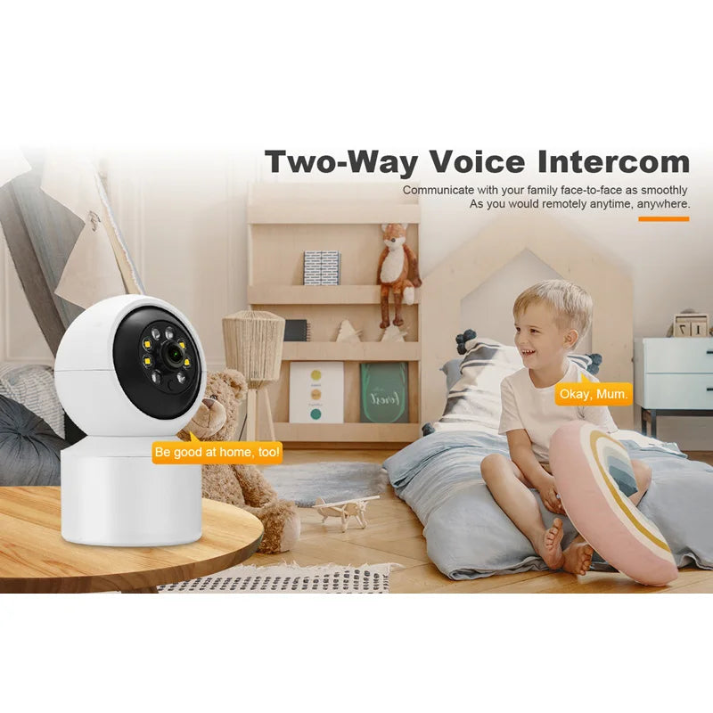Xiaomi 360° Smart Home Security Camera Mi PTZ 4K Webcam 1296P 5 Megapixel AI Human Detection Night Vision Webcam Work With Miji