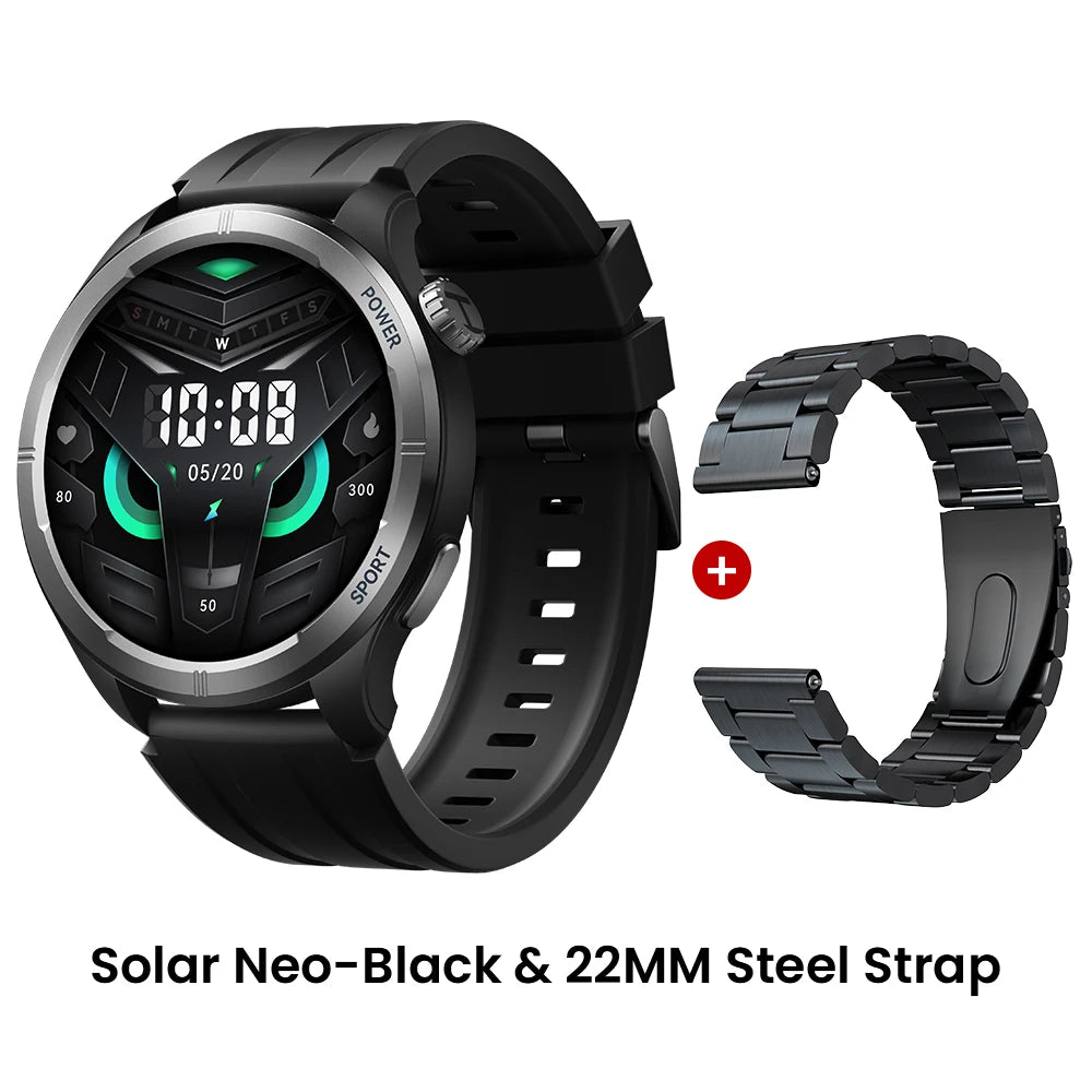 HAYLOU Solar Neo Smartwatchs 1.53'' HD Display 24H Health Monitoring Bluetooth Call Smart Watch Men Women Smart Sport Watchs