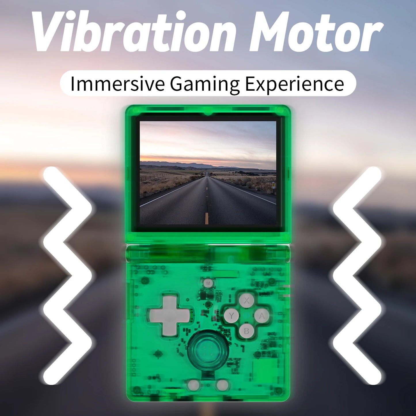 ANBERNIC RG35XXSP Fold Handheld Game Consoles Video Game Consoles Linux System 3.5 Inch IPS Screen 3300mAh 256G PSP Game Gifts