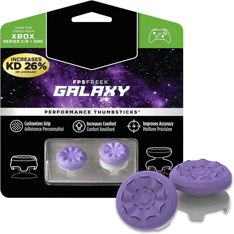 Freek Galaxy Performance Thumb Grip Caps Silicone Analog Stick Caps Cover for Xbox Series X/S Controller High-Rise Silicone cap