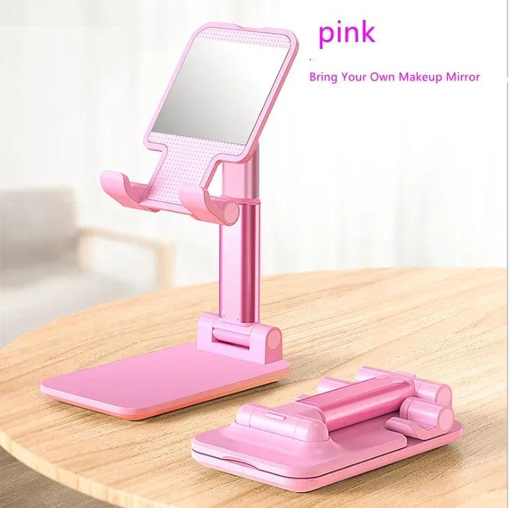 High Quality Desktop Tablet Holder Table Cell Foldable Extend Support Desk Mobile Adjustable Phone Holder Stand