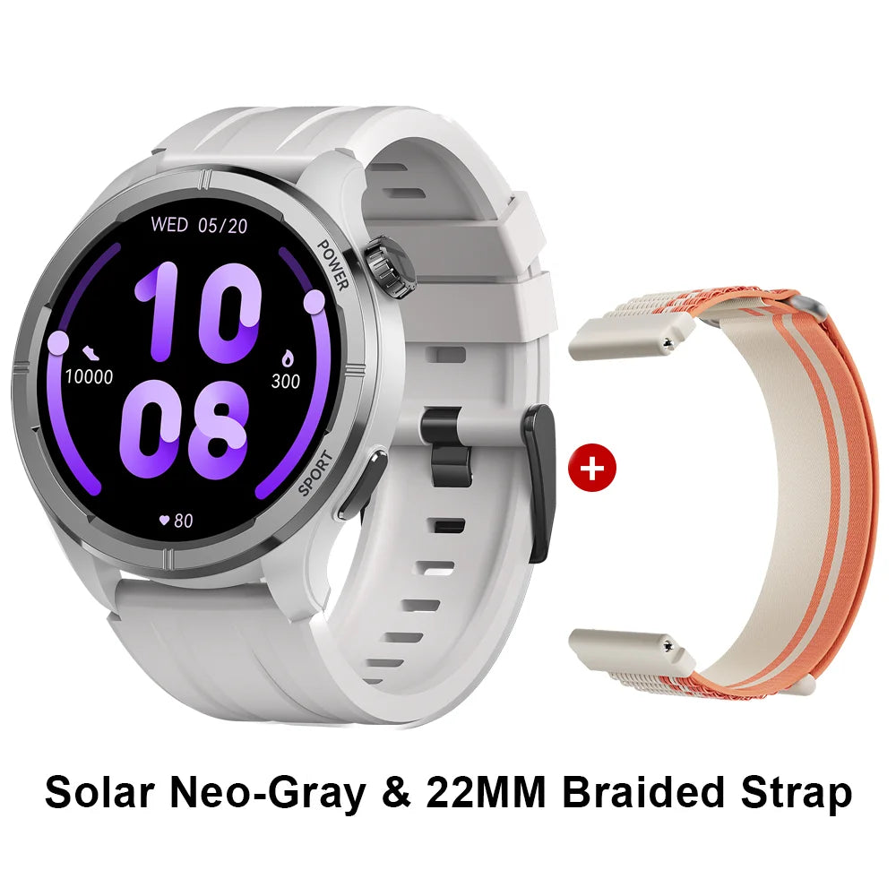 HAYLOU Solar Neo Smartwatchs 1.53'' HD Display 24H Health Monitoring Bluetooth Call Smart Watch Men Women Smart Sport Watchs