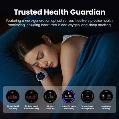 HAYLOU Solar Neo Smartwatchs 1.53'' HD Display 24H Health Monitoring Bluetooth Call Smart Watch Men Women Smart Sport Watchs