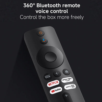 Global Version Xiaomi TV Box S 3rd Gen 4K Ultra HD 2G 32G WiFi BT5.2 Google TV Cast Netflix Smart TV Box Media Player