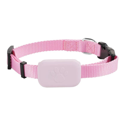 Pet GPS Tracker Dog Cat Locator - Adjustable Collar, Real-Time Tracking, Waterproof, Long Battery Life, Works with iOS Android