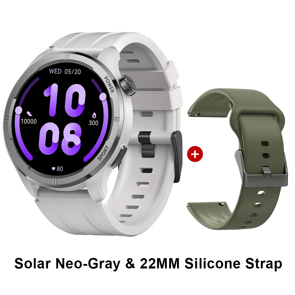 HAYLOU Solar Neo Smartwatchs 1.53'' HD Display 24H Health Monitoring Bluetooth Call Smart Watch Men Women Smart Sport Watchs