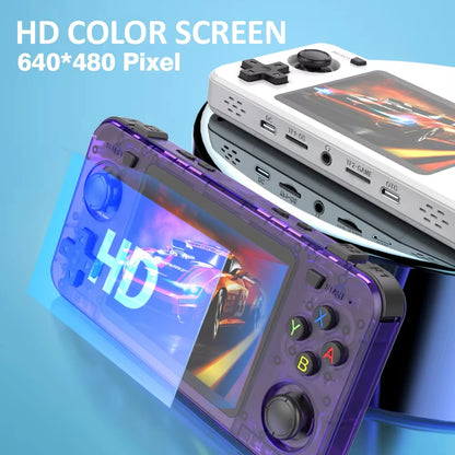 R36H Retro Handheld Console Open Source Linux System Classic Game Consoles 3.5 inch IPS Screen Portable Video Player