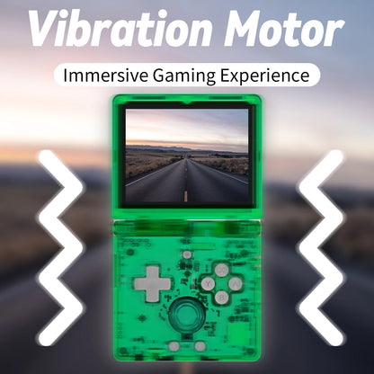 ANBERNIC RG35XXSP Fold Handheld Game Consoles Video Game Consoles Linux System 3.5 Inch IPS Screen 3300mAh 256G PSP Game Gifts